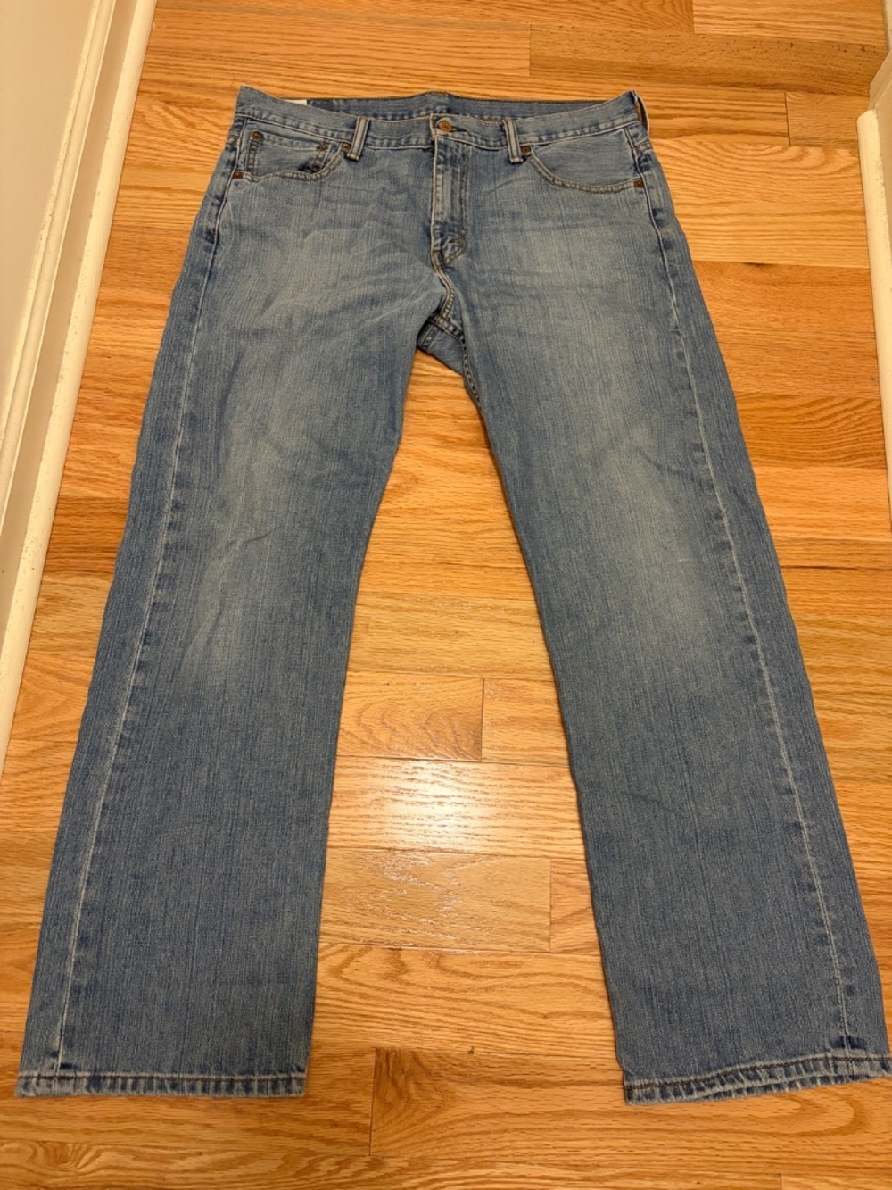 Levi's 569 Loose Straight Men's Light Wash Jeans 34x32